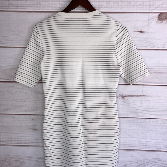 Theory Ribbed Midi Dress - Size Large - Picture 7 of 14